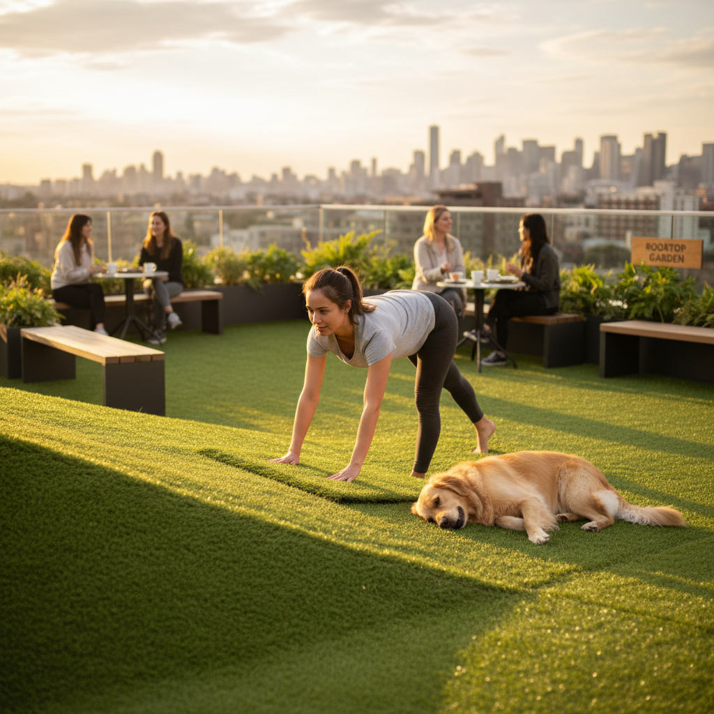 Heavy Duty Artificial Grass UK | 12mm Commercial Grade