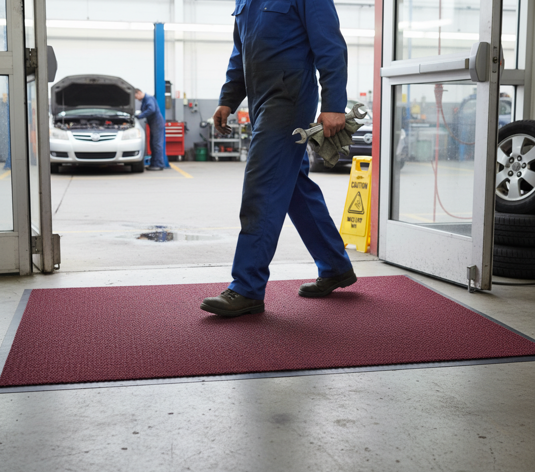 Premium Plush Vinyl Runner Roll Matting for Light to Medium Traffic Areas - Durable, Slip-Resistant and Customizable Lengths up to 25m