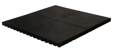 CrossFit Heavy Duty Gym Tiles | Interlocking Non-Slip Rubber Flooring | Shock Absorbing Mats for Home & Commercial Gyms | Durable, Easy Install, 30mm Thickness