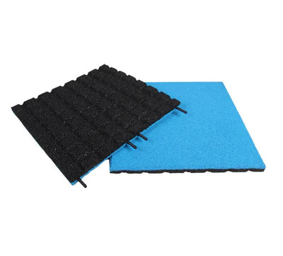 Heavy Duty Interlocking Gym Tiles High Impact Rubber Mats Slip Resistant, Easy to Install Ideal for Weight Rooms, Durable and Shock Absorbent