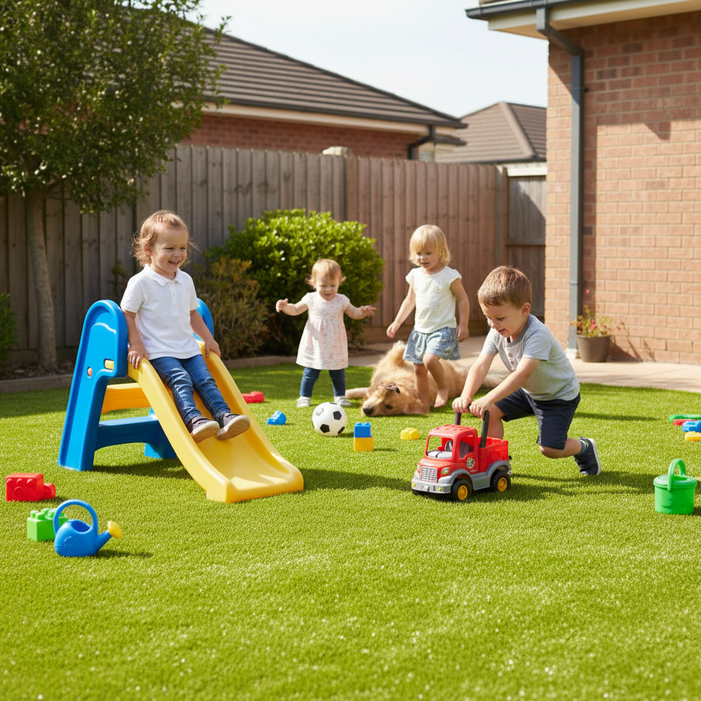 Premium 20mm Artificial Grass Turf for Multi-Purpose Use - Heavy Duty, Durable, and High-Performance Surface for Gardens, Playgrounds, and Sports Areas