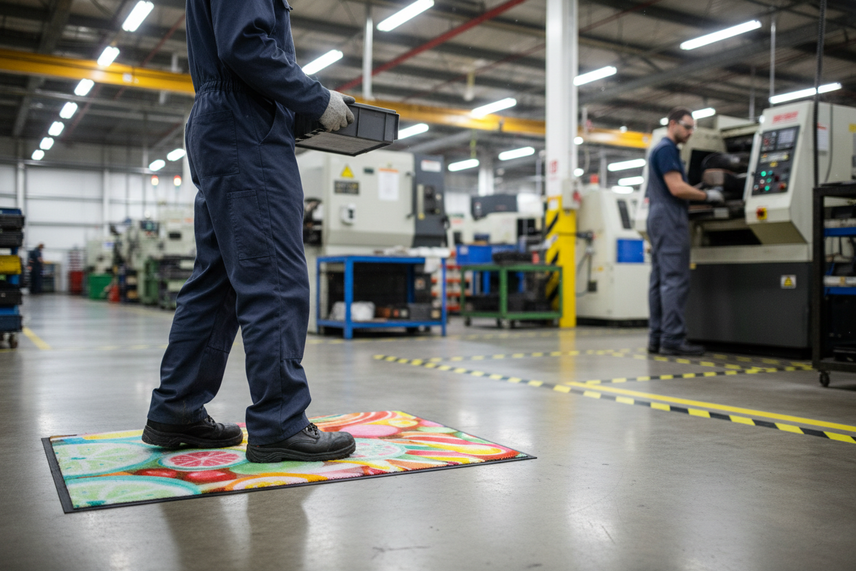 Premium Heavy Duty Berber Logo Mat for Effective Dirt and Moisture Control with Customizable Branding