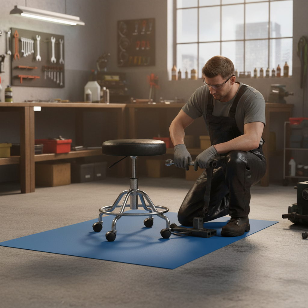 Premium Floor Protection Mat for Hard Floors - Custom Cut PVC Mats in Various Colors and Sizes