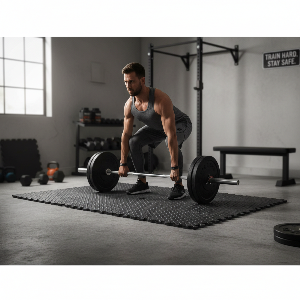 Premium EVA Foam Puzzled Edged Linkable Mats – Durable, Cushioned Flooring for Versatile Use in Gyms, Workshops, and Play Areas