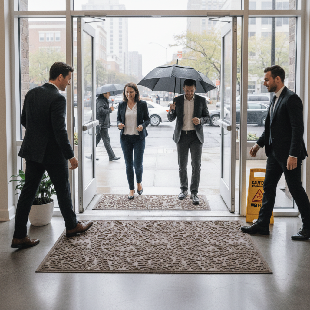 Premium Heavy Duty Doormats with Slip-Resistant Backing - Ideal for Indoor and Outdoor Use, Eco-Friendly Materials, and Timeless Designs