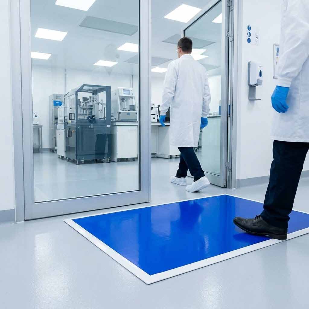 Professional Clean-Step Tacky Mat for Hygiene Control in Sensitive Areas - Multiple Sizes Available