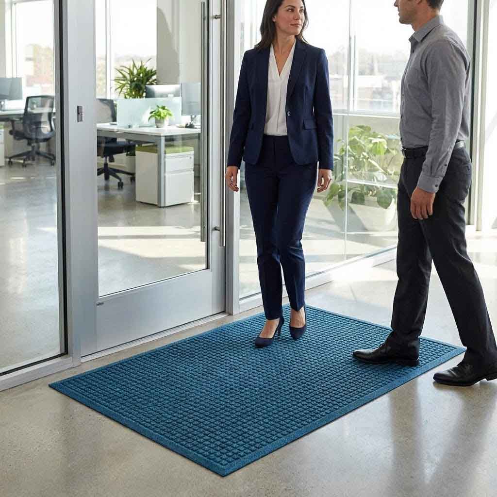 Premium Heavy Duty Doormats with Slip-Resistant Backing - Ideal for Indoor and Outdoor Use, Eco-Friendly Materials, and Timeless Designs
