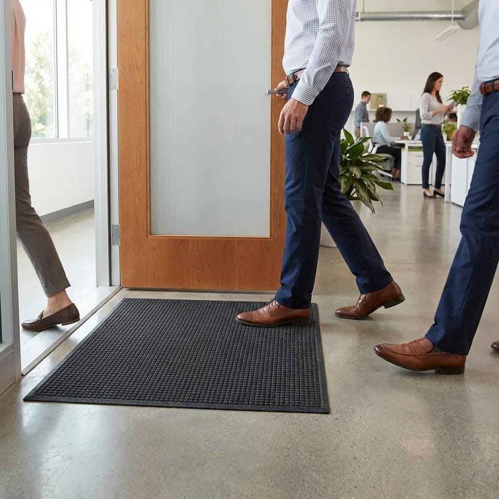Premium Heavy Duty Doormats with Slip-Resistant Backing - Ideal for Indoor and Outdoor Use, Eco-Friendly Materials, and Timeless Designs