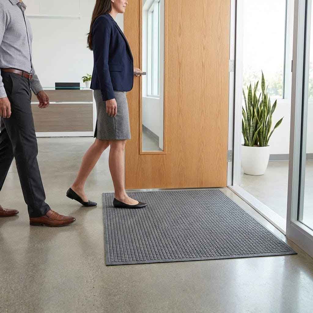 Premium Heavy Duty Doormats with Slip-Resistant Backing - Ideal for Indoor and Outdoor Use, Eco-Friendly Materials, and Timeless Designs