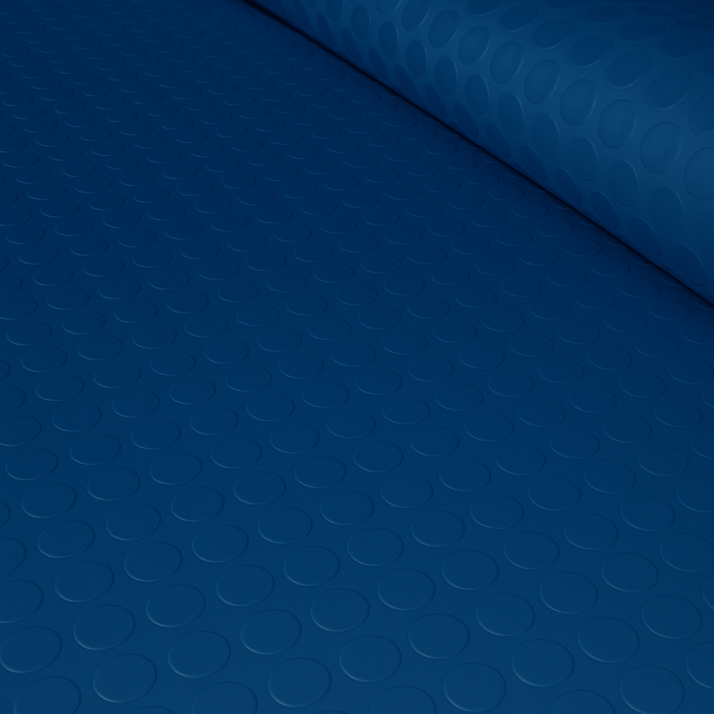 Studded Oil Resistant Flooring - Slip-Not Non-Slip Rubber Matting - Durable & Attractive Dot Pattern - High Slip Resistance