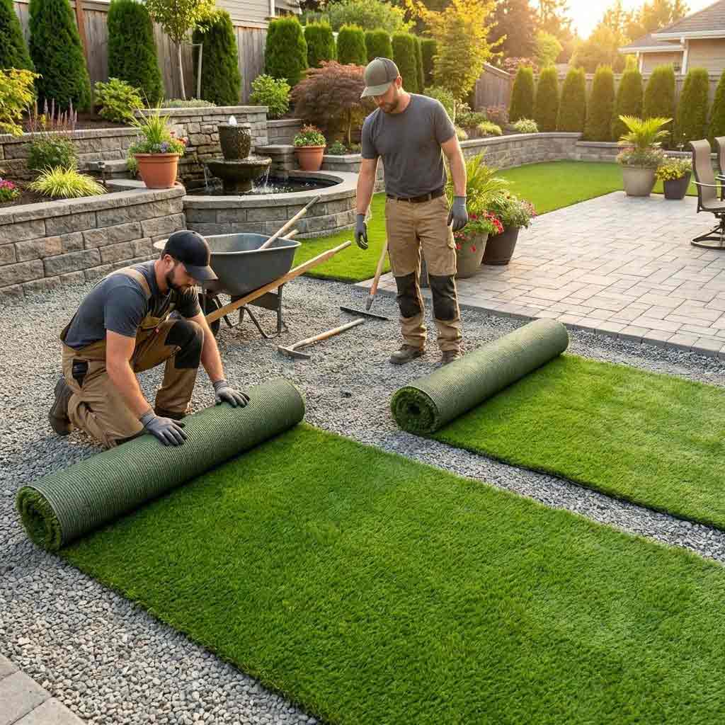 Premium Versatile Artificial Grass in Six Vibrant Shades for Indoor and Outdoor Use - Durable and Low-Maintenance Solution