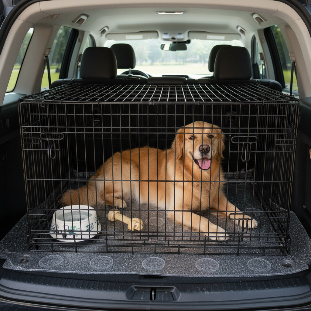 Heavy Duty Anti-Slip Crate Mat UK | Premium Dog Crate Flooring