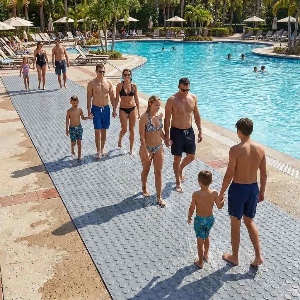 Heavy Duty Dot Rubber Matting UK | Premium Non-Slip Flooring