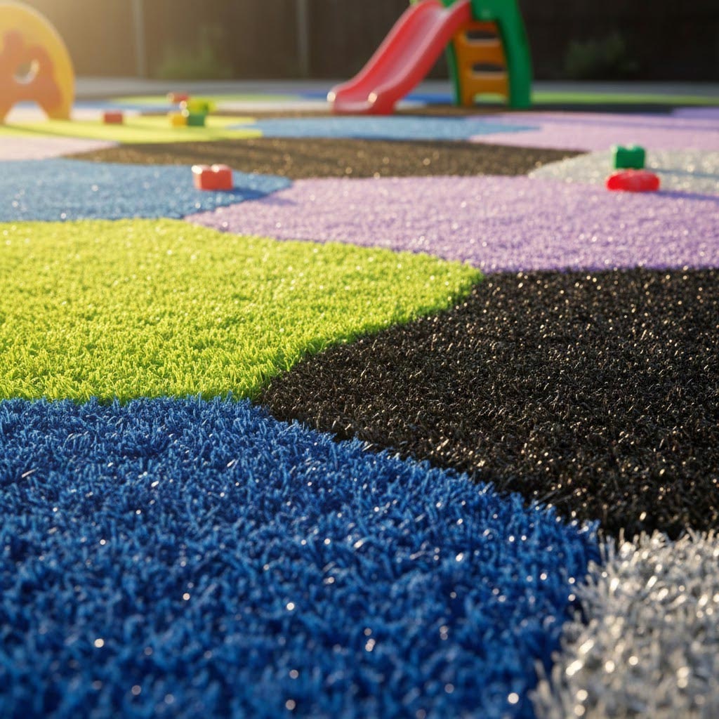 Premium Artificial Grass 24mm | 2m Wide Dual-Coloured Fibres |