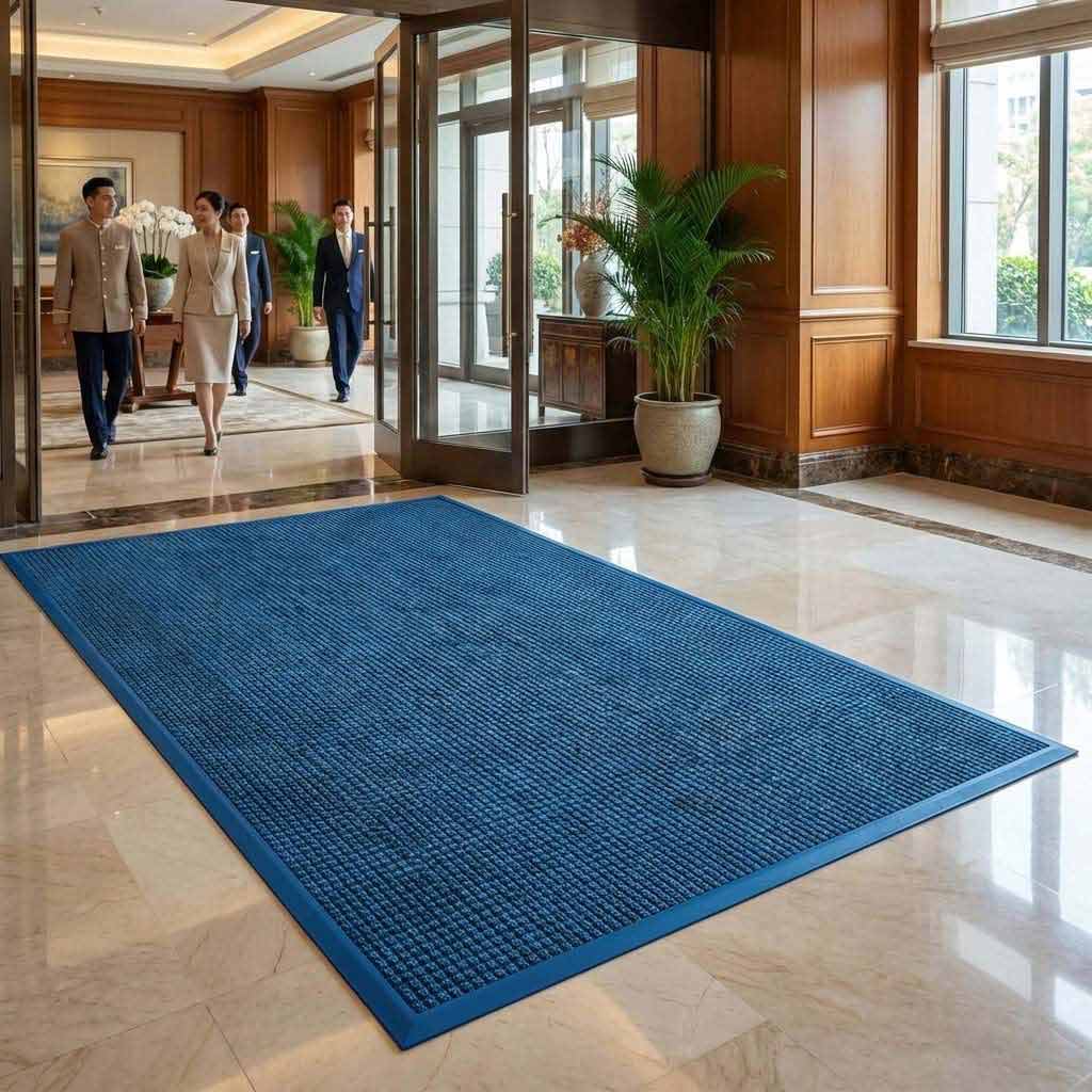 Premium Bi-Level Fashion Border Mat | Heavy-Duty Entrance Matting