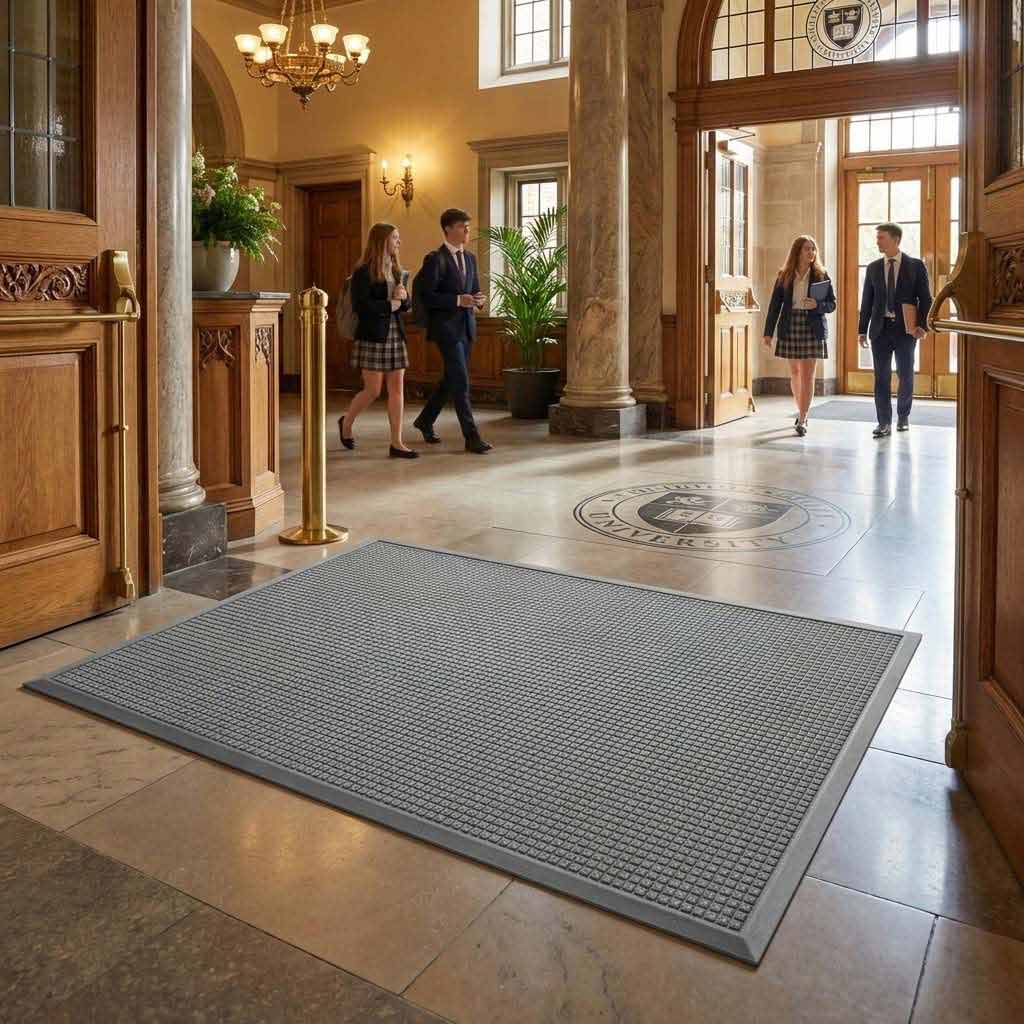 Premium Bi-Level Fashion Border Mat | Heavy-Duty Entrance Matting