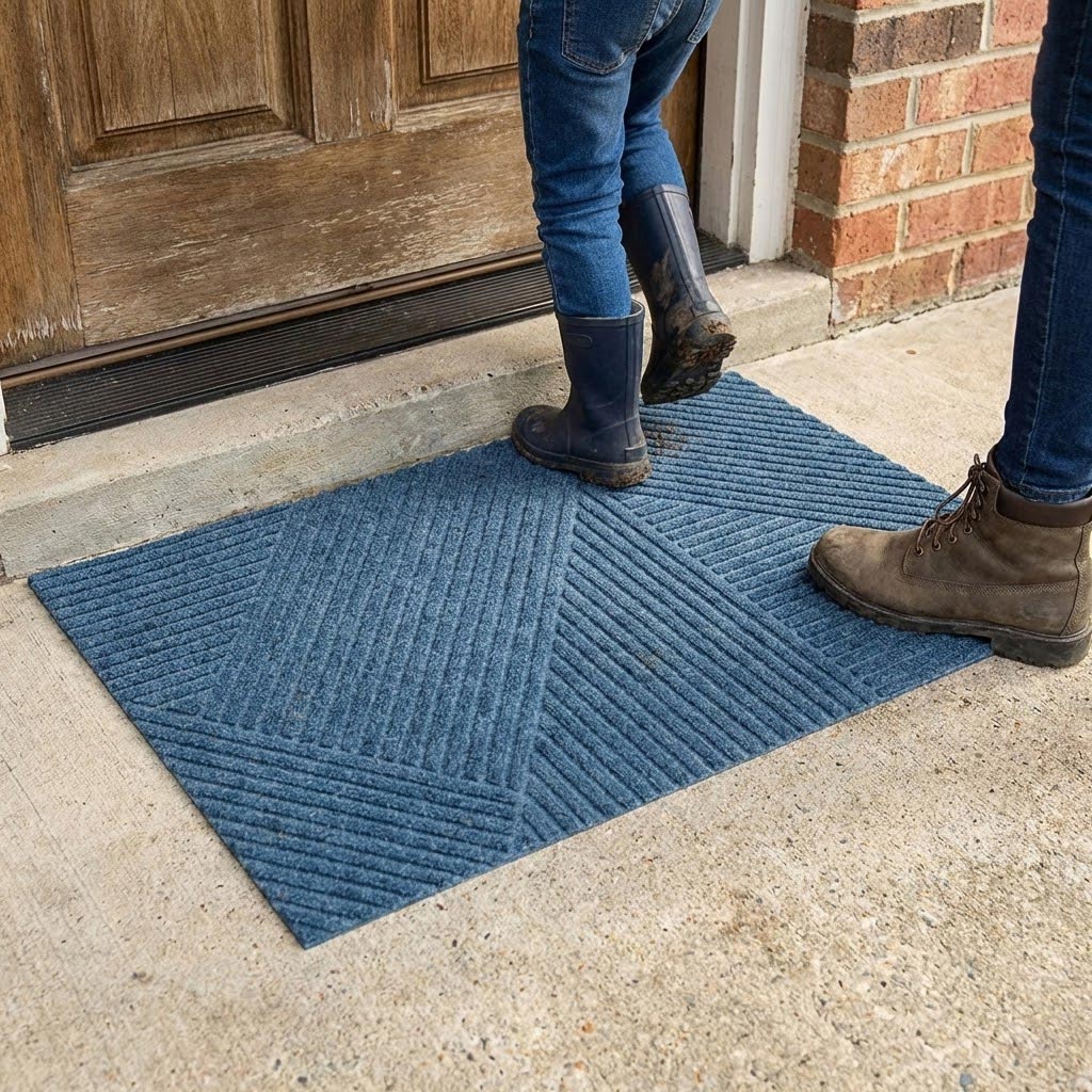 Heavy Duty Rubber Doormat UK - Premium Non-Slip Entrance Mat