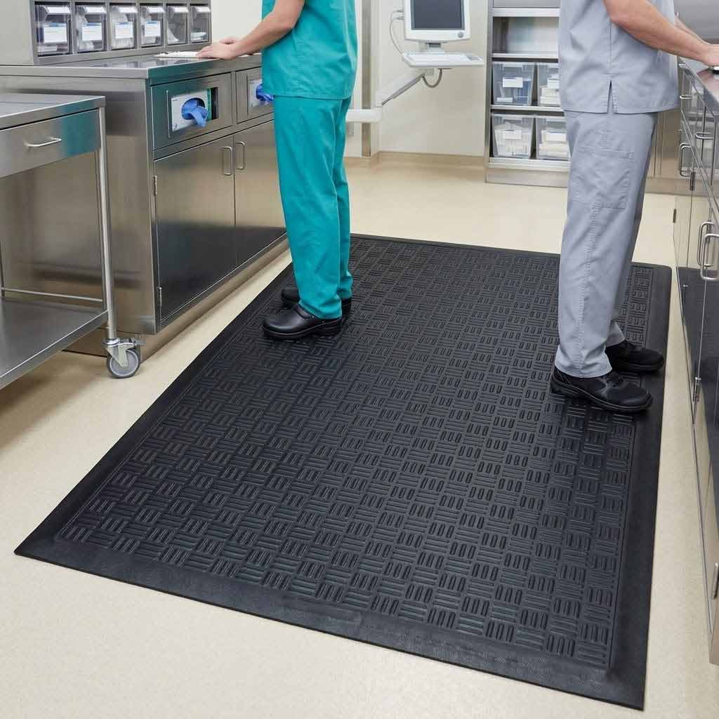 Premium Anti-Fatigue Non-Slip Mats with Drainage Holes | Industrial & Commercial