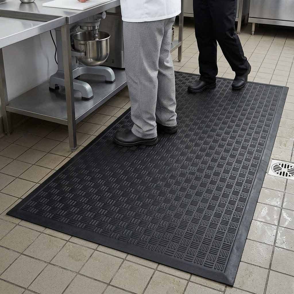 Premium Anti-Fatigue Non-Slip Mats with Drainage Holes | Industrial & Commercial
