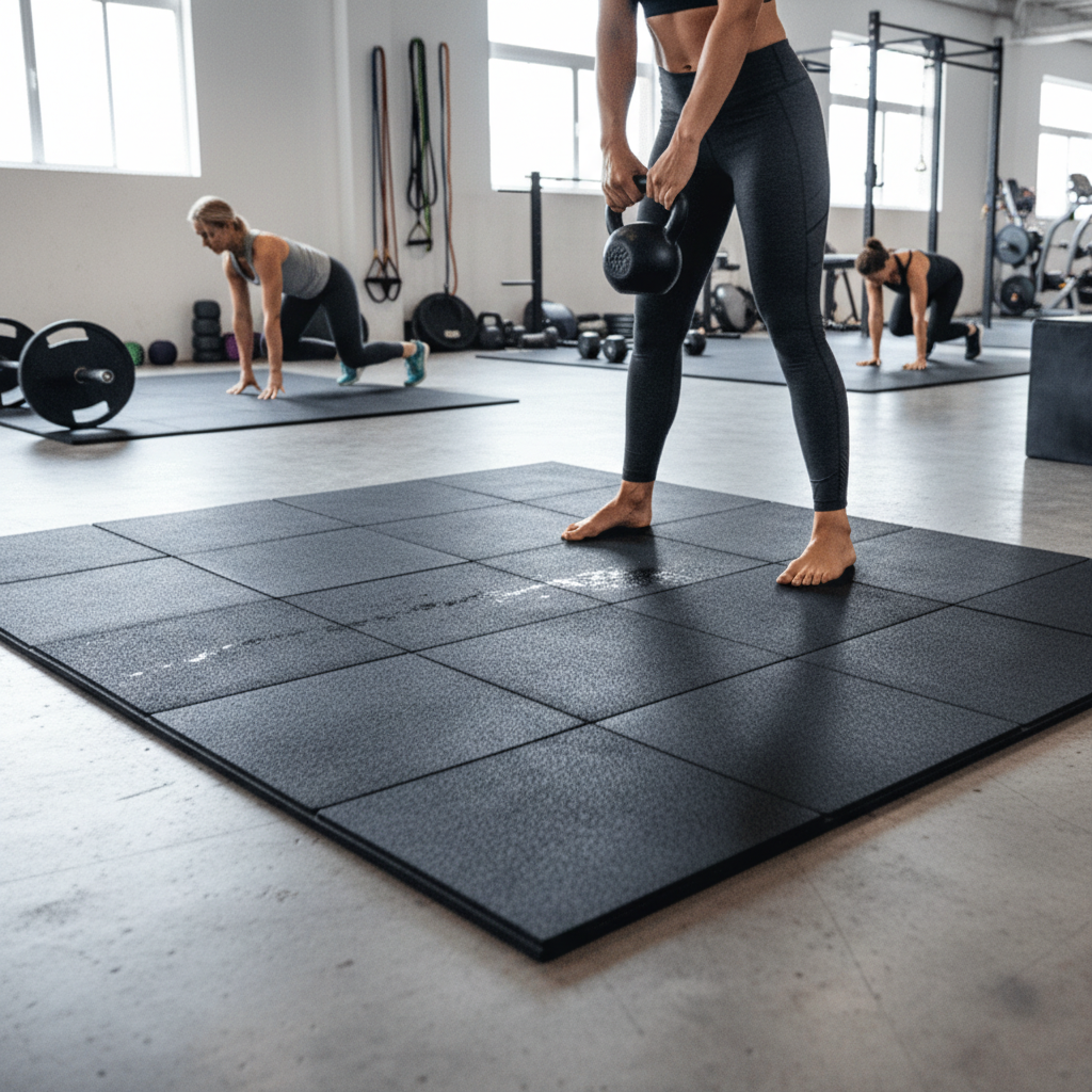 Premium Anti-Fatigue Gym Mat for Comfort and Support During Workouts - High-Quality Professional Grade for Industrial and Commercial Applications