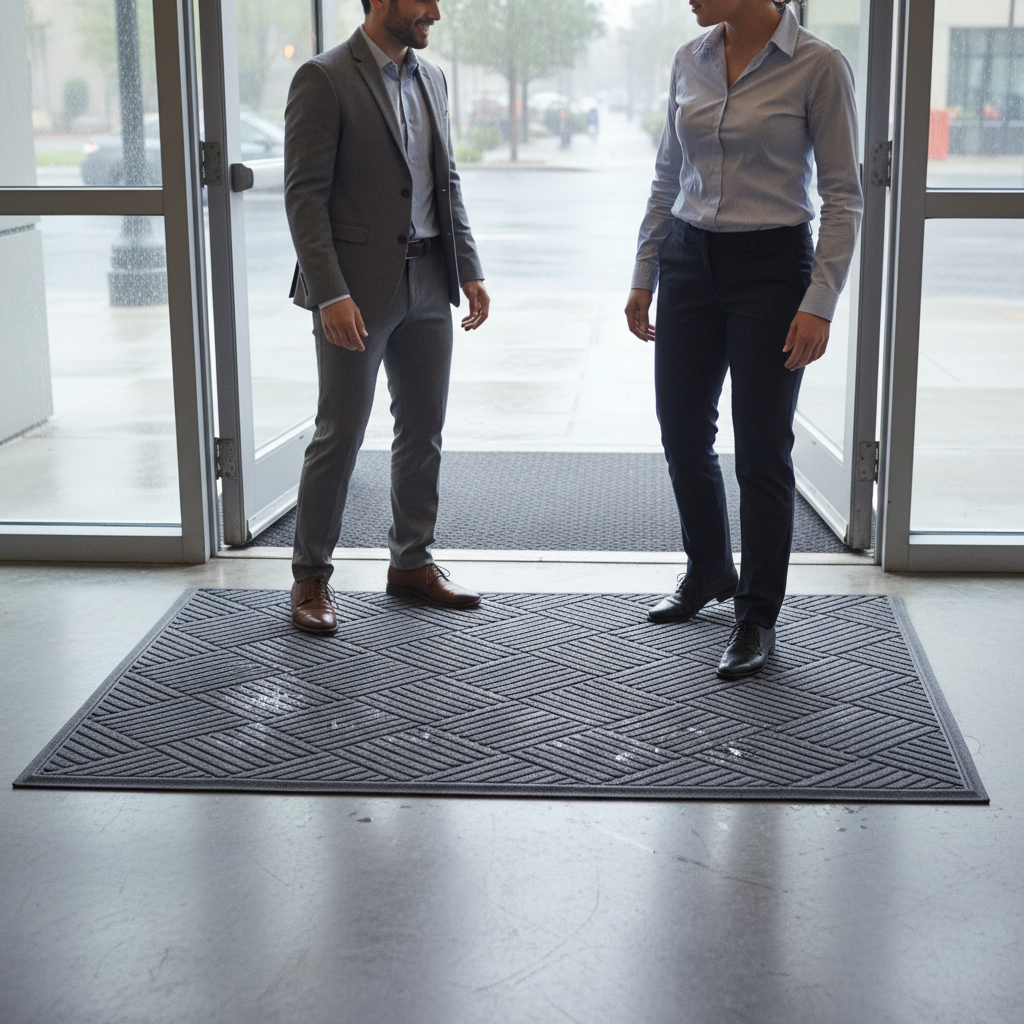 Premium Bi-Level Entry Mat UK | Heavy-Duty Dirt & Moisture Control