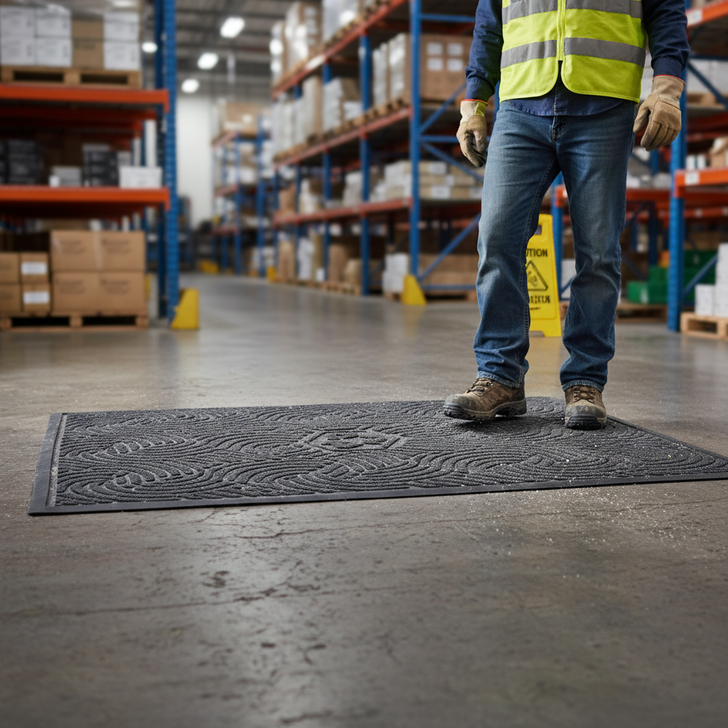 Premium High-Performance Floor Mat for Indoor and Outdoor Use - Durable, Water-Absorbing, Slip-Resistant Design for Heavy Traffic Areas