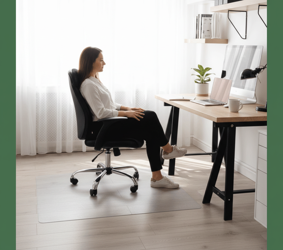 BioPVC Chair Mat UK | Premium Office Floor Protection