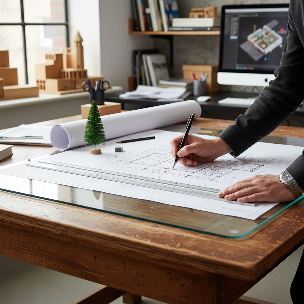 Premium Glass Desk Mat 51 x 91cm UK | Professional Workspace Protection | Rubber Matting CO