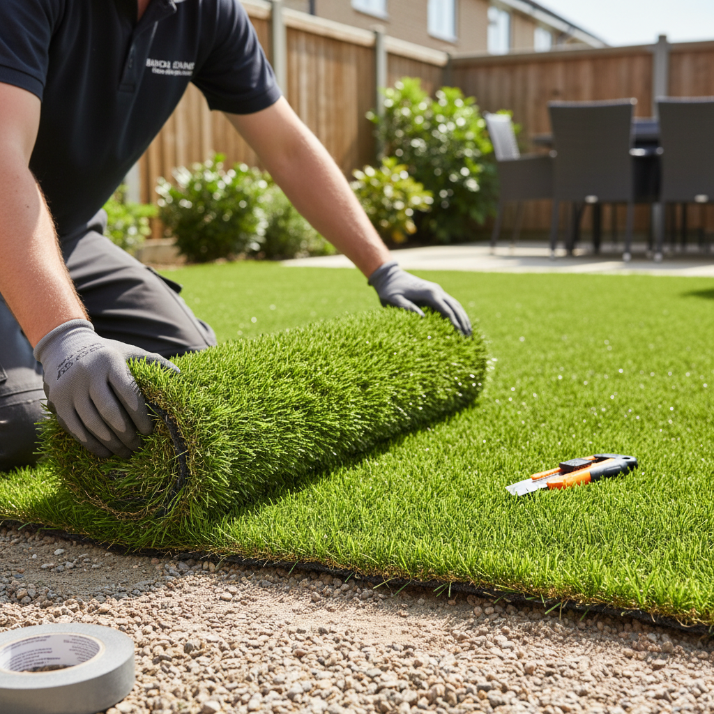 Premium 35mm Artificial Grass with Natural Jute Thatch - Low Maintenance, Durable, and Comfortable for Outdoor Spaces