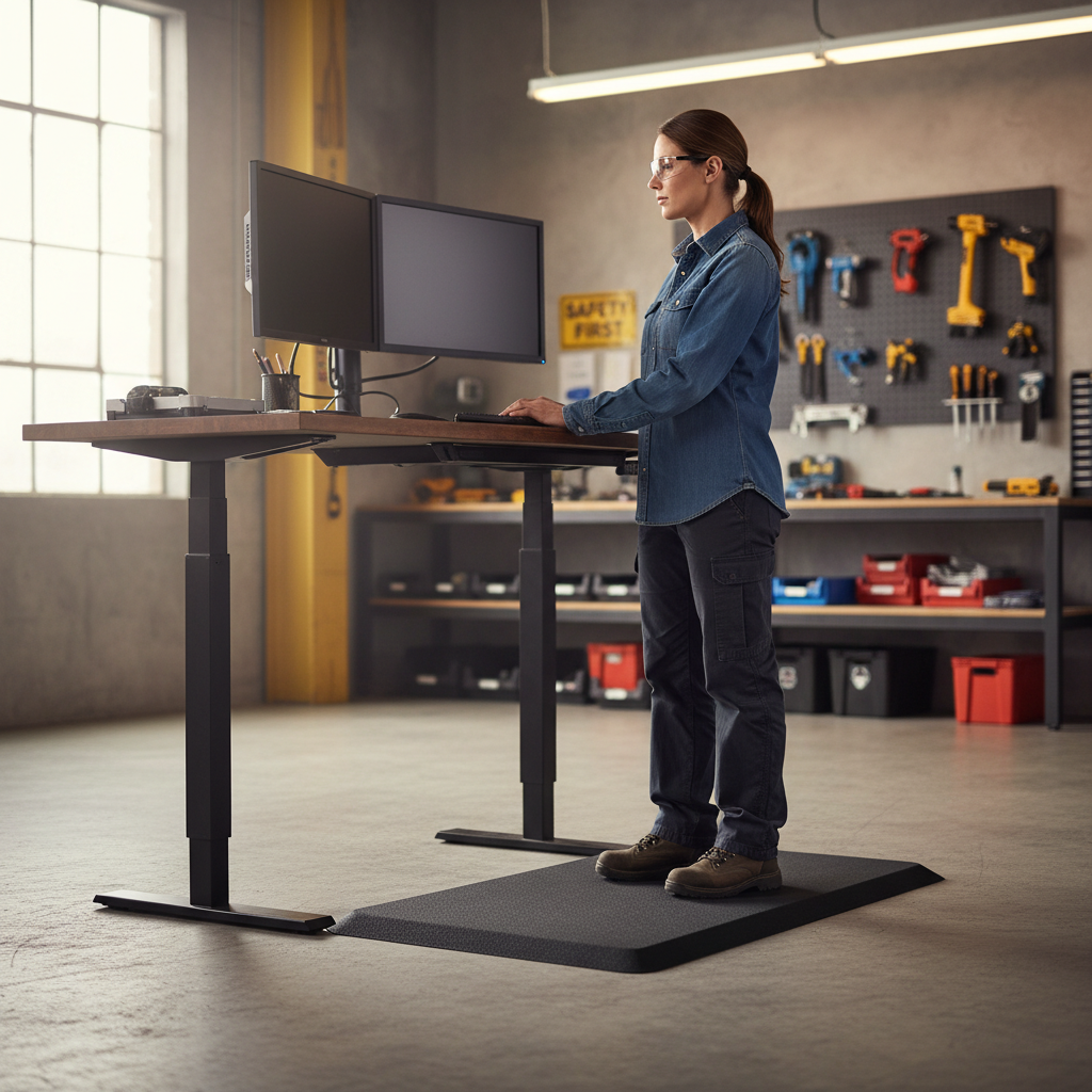 Premium Standing Desk Mat UK | Anti-Fatigue Comfort Mat