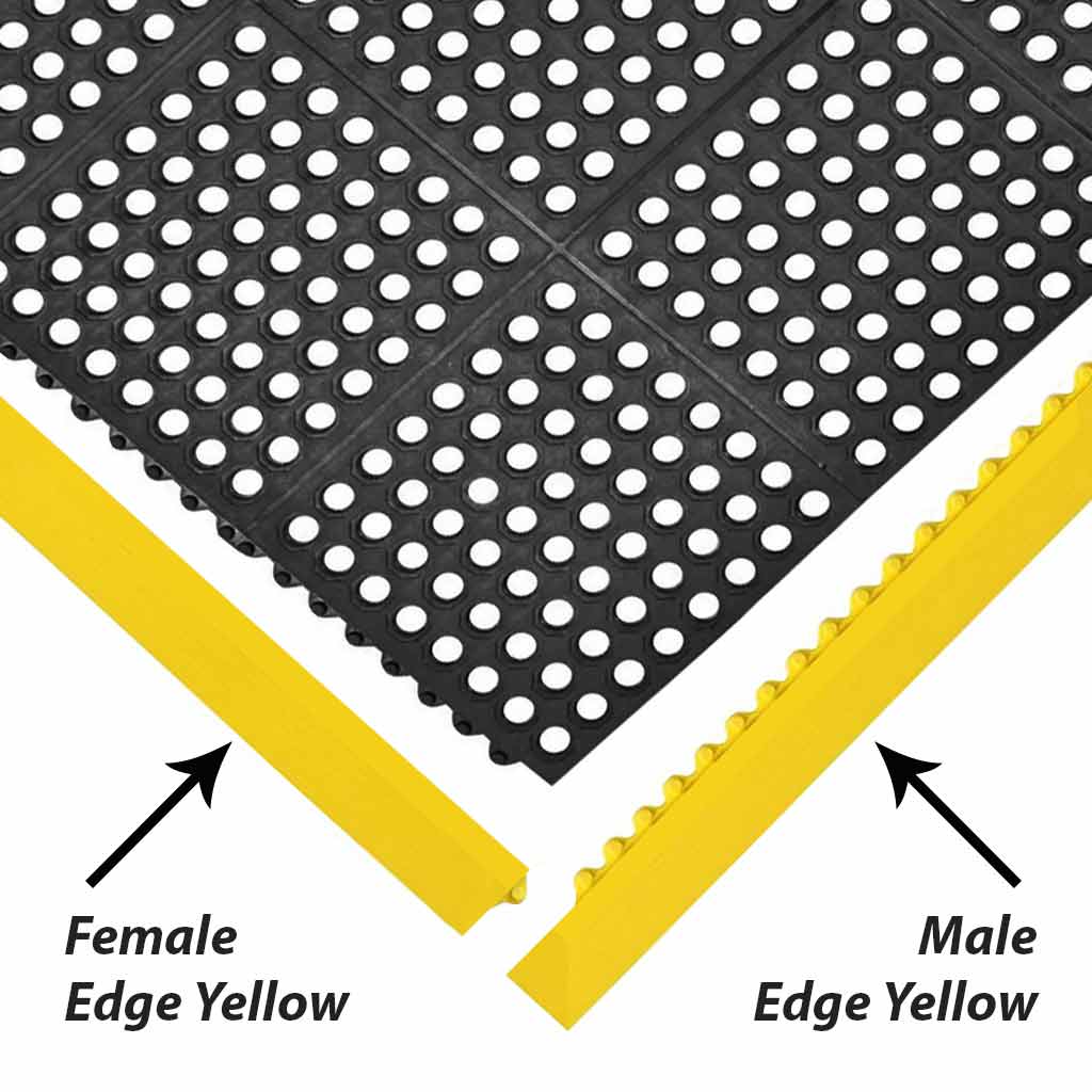 Heavy Duty Anti Fatigue Mat Tiles UK | Premium Wet Area Flooring