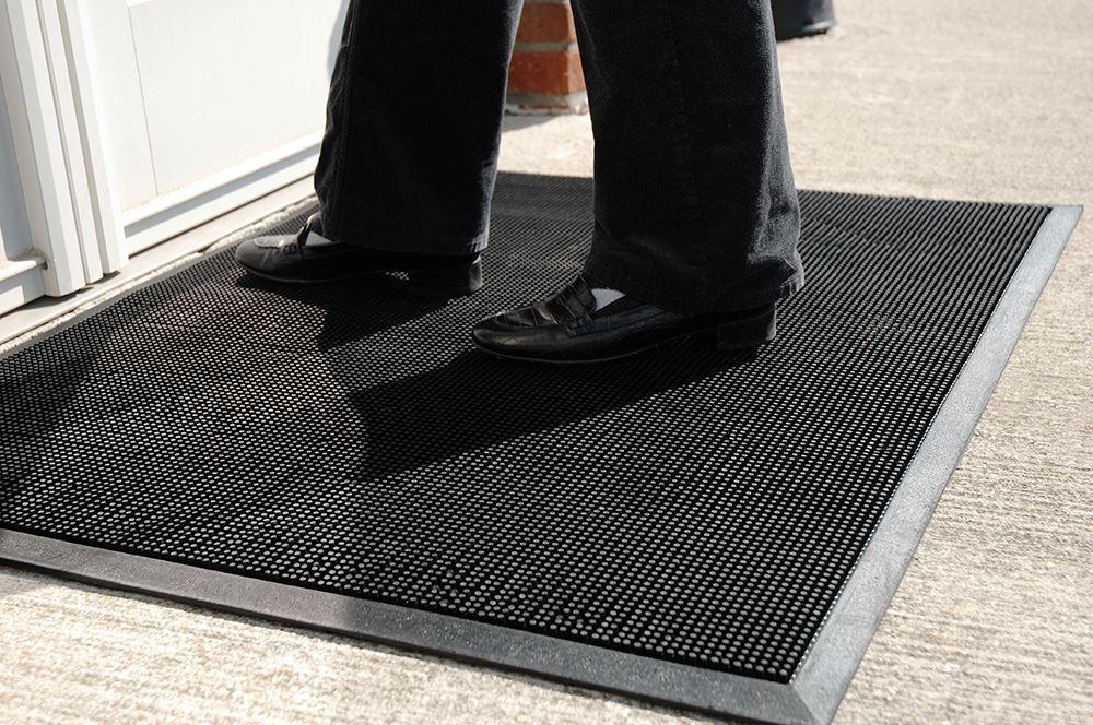 Rubber Entance Mat Finger Tip - Slip Not Co Uk