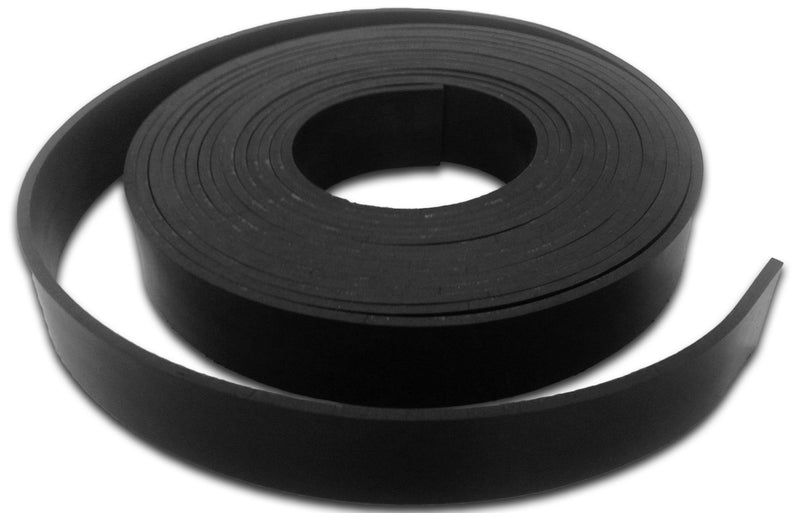 Solid Black Neoprene Rubber Strip