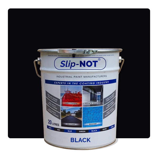 Black Supercoat Industrial Garage Floor Paint 5 Litres Heavy Duty Factory Showroom And Warehouse Floor Paint