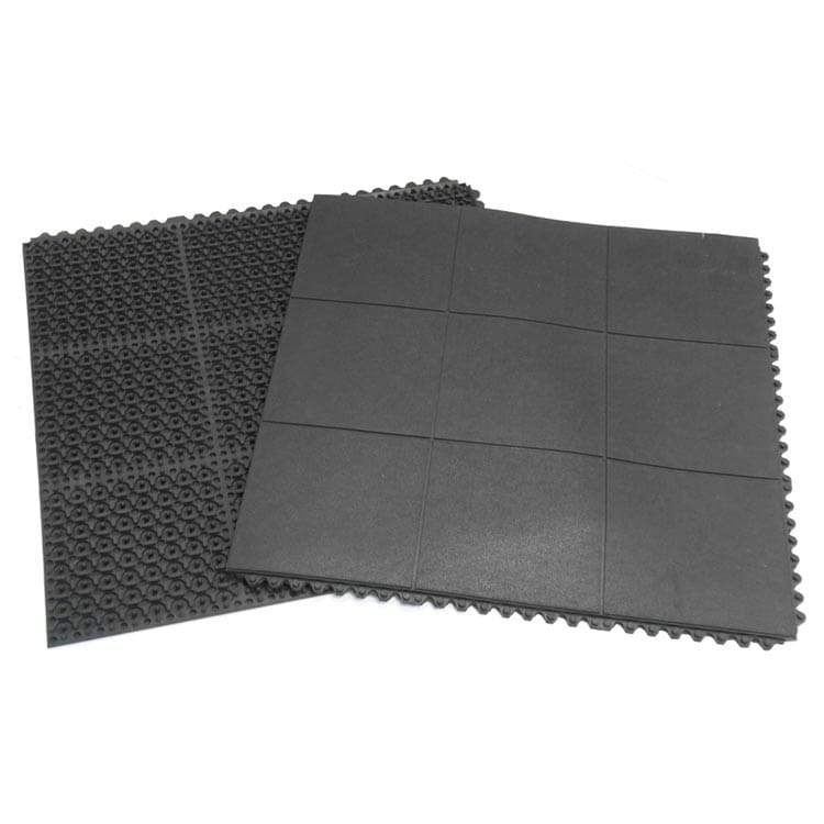Interlocking Industrial Rubber Anti Slip Mats - Slip Not Co Uk