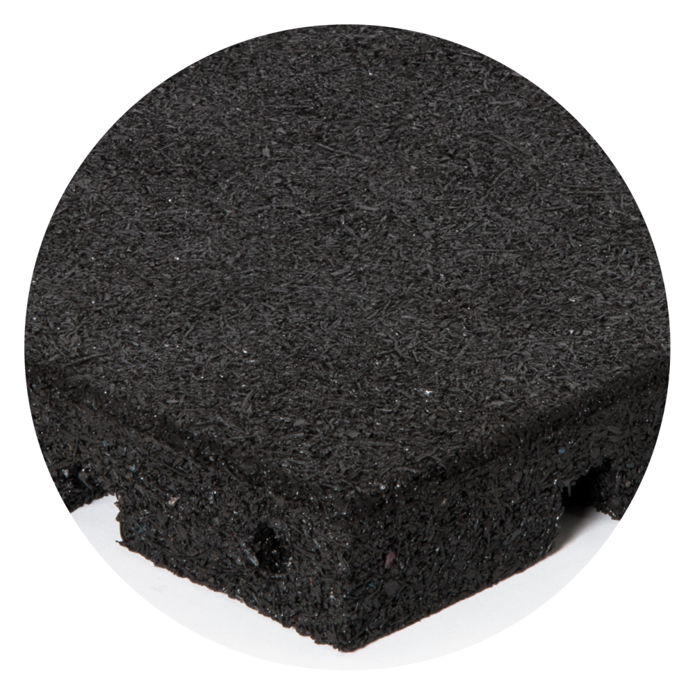 Protective Anti Vibration Rubber Mat Thickness 30mm - Slip Not Co Uk