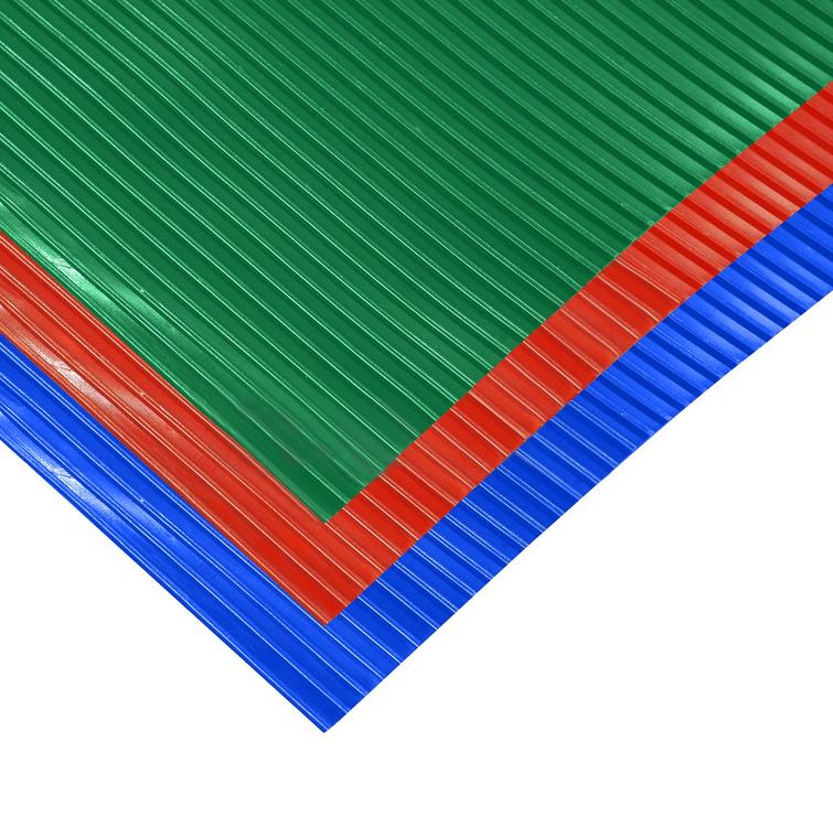 Grip Flute PVC Reversible Runner Matting - Slip Not Co Uk