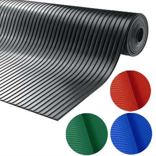 Grip Flute PVC Reversible Runner Matting - Slip Not Co Uk