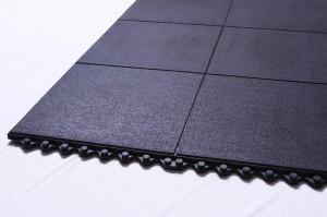 Rubber Gym Mats Interlocking Heavy Duty Commercial - Slip Not Co Uk