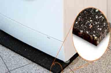 Noise and Vibration Reduction Matting - Slip Not Co Uk