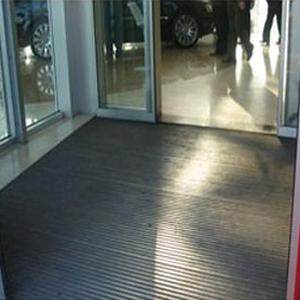 Broad Ribbed Entrance Matting Rubber Roll - Slip Not Co Uk