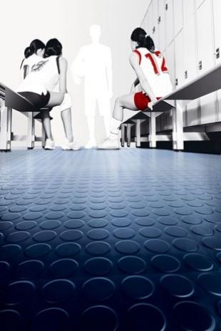 Round Dot Garage Flooring - Slip Not Co Uk