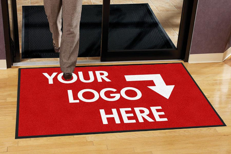Printed logo mats Your logo or message Choice of Thirteen sizes