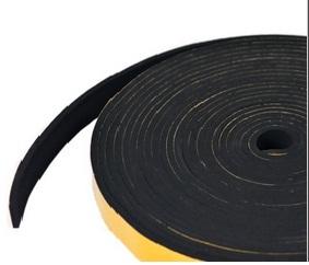 Self adhesive expanded PVC Nitrile Sponge Strip - Slip Not Co Uk