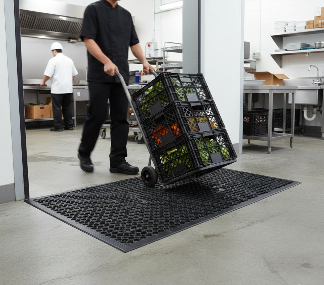 Premium Heavy Duty Rubber Ramp Mat for Safety, Comfort, and Durability in Any Environment