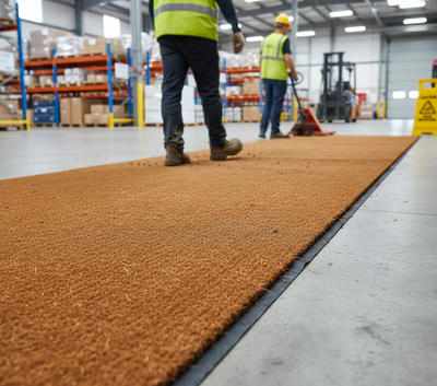 Heavy Duty Coir Matting 30mm | Premium Coconut Roll Matting
