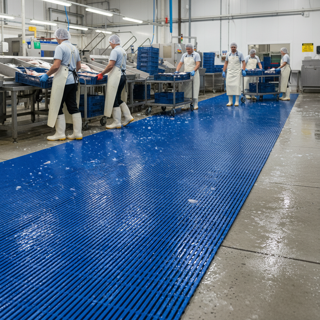 Premium High-Performance Slip Resistant Matting for Wet and Hazardous Environments