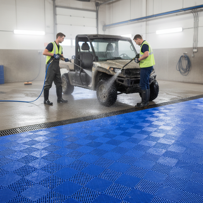 Premium Slip-Resistant Wet Area Mats for Safe Environments - Durable UV-Resistant Vinyl with Quick Installation