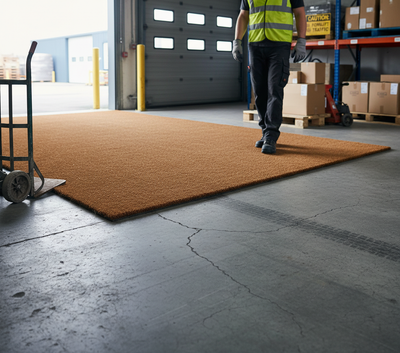 Heavy Duty Coir Matting Roll UK | Premium 14mm Coconut Entrance Mat