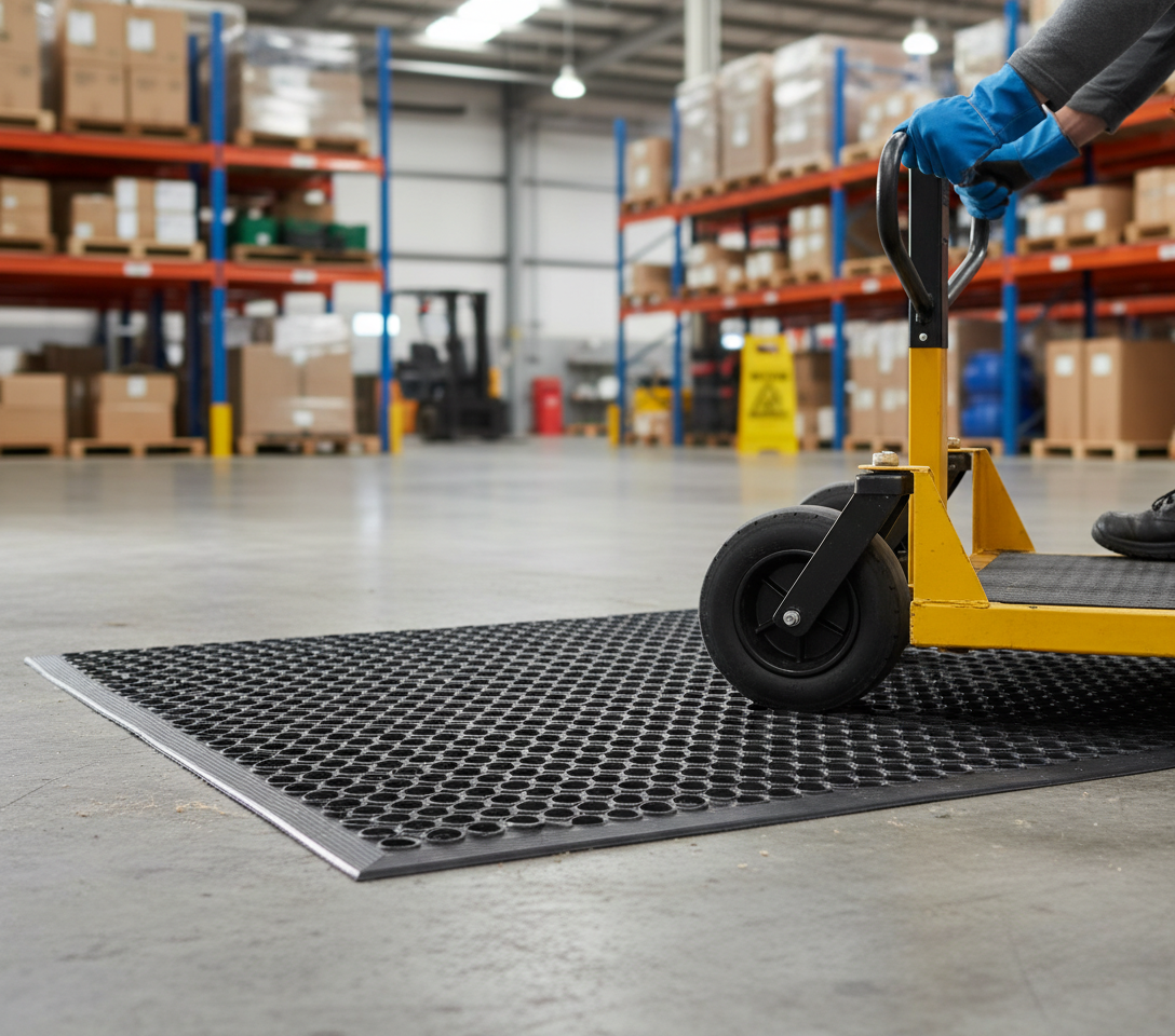 Premium Heavy Duty Rubber Ramp Mat for Safety, Comfort, and Durability in Any Environment